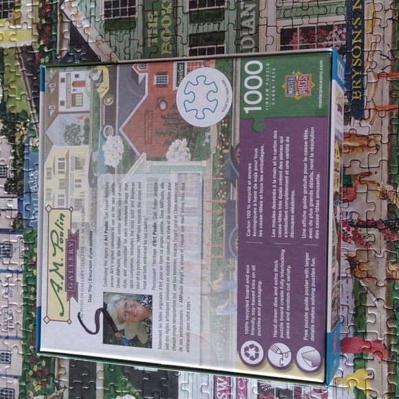 A.M Poulin Gallery Puzzle 1000 Piece "Day Trip" - Picture 3 of 3